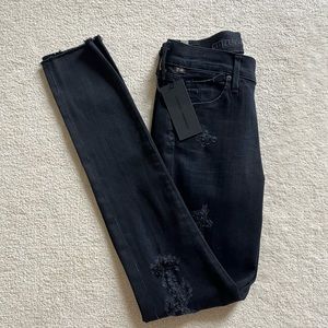 Citizens of Humanity Avedon Cut Off Ultra Skinny Ankle Jeans 24